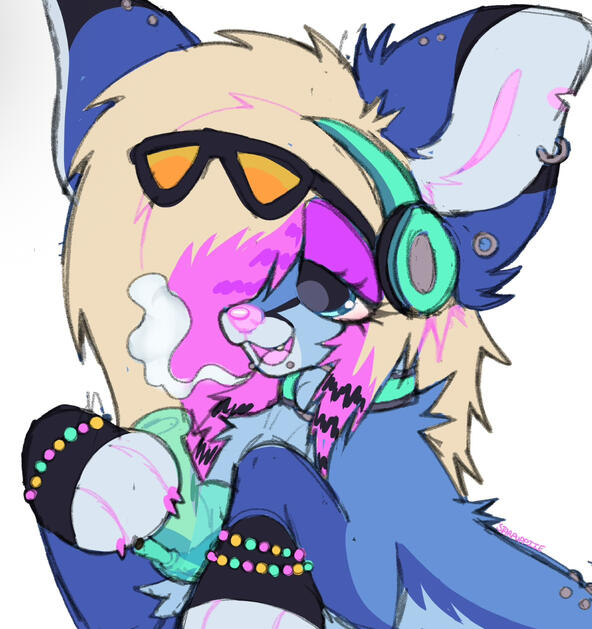 Colored sketch